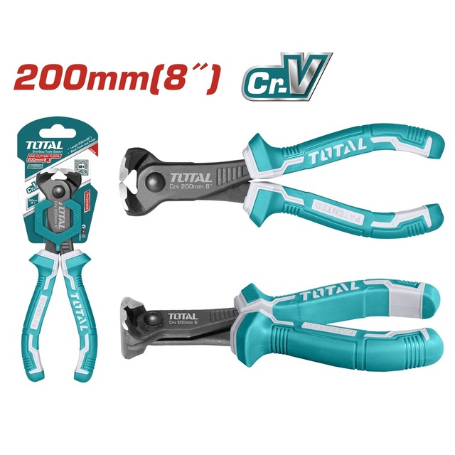 TOTAL End cutting pliers 200mm (THT260806) 1