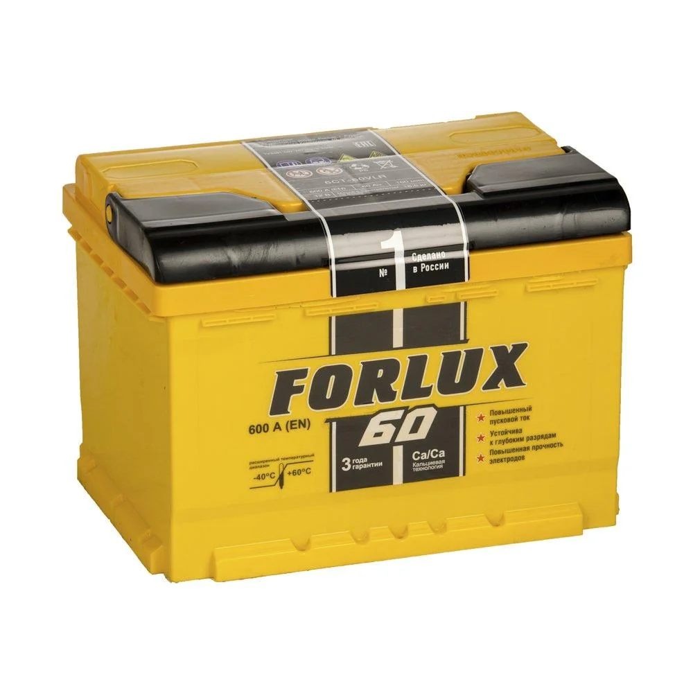 FORLUX 60 Ah R+ 1